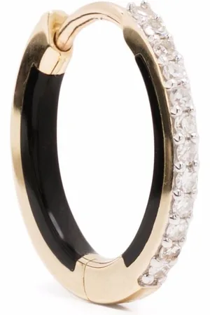 Maria Black Lost Highway 10 diamond single huggie earring