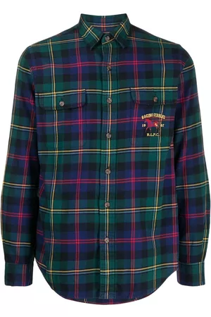 Ralph Lauren Homem Camisas de Manga comprida - Long-sleeve checked shirt