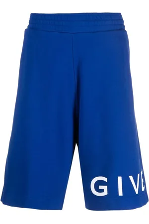 Givenchy Logo-print knee-length track shorts