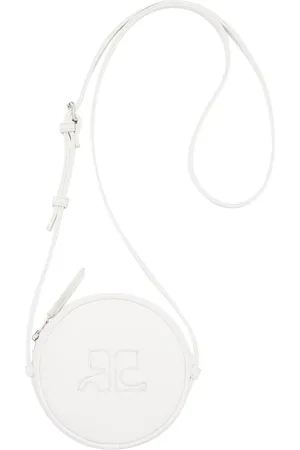 Courrèges Reedition Circle leather bag