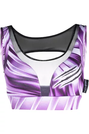 Philipp Plein Scratch jogging sports bra
