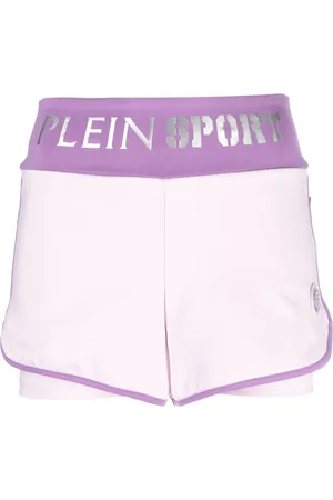 Philipp Plein Logo-waistband jogging shorts
