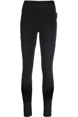 Philipp Plein Logo-waistband leggings