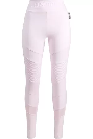 Philipp Plein Panelled logo-waist leggings
