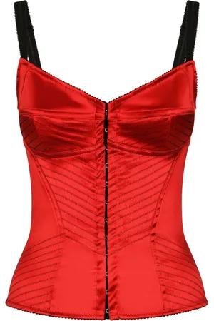 Dolce & Gabbana Topstitched corset top