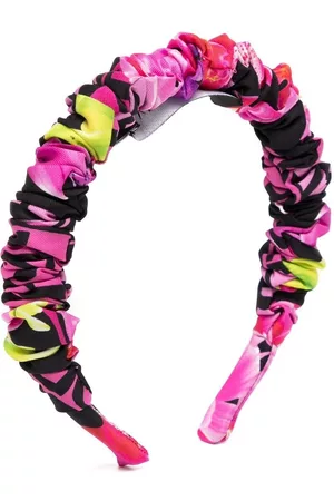 VERSACE Ruched hair band