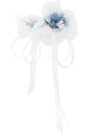 MONNALISA Floral ribbon hair clip