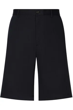 Dolce & Gabbana Logo-tag stretch-cotton shorts