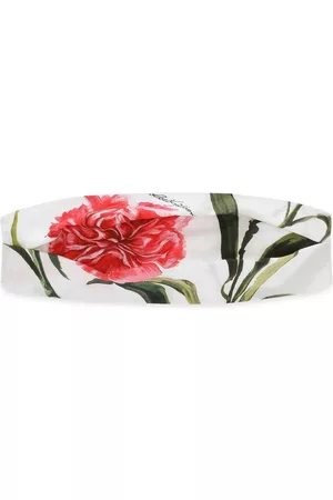 Dolce & Gabbana Floral-print cotton headband