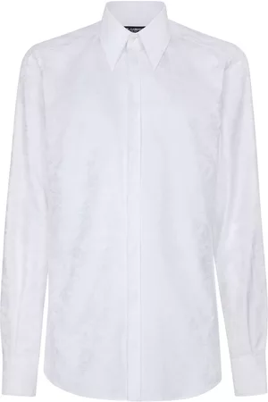 Dolce & Gabbana Baroque-print long-sleeve shirt