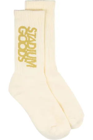 Stadium Goods Logo "Champagne" crew socks