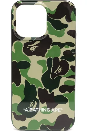 A Bathing Ape Homem Phones - Camouflage-print Iphone 14 Max Pro Iphone case