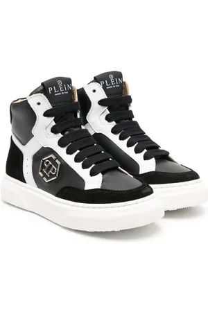 Philipp Plein Hi-top hexagon sneakers