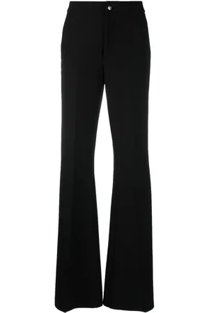 Philipp Plein Mid-rise flared trousers