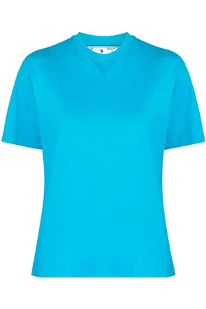 OFF-WHITE Diag-stripe short-sleeved T-shirt