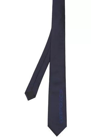 Burberry Logo-print silk tie