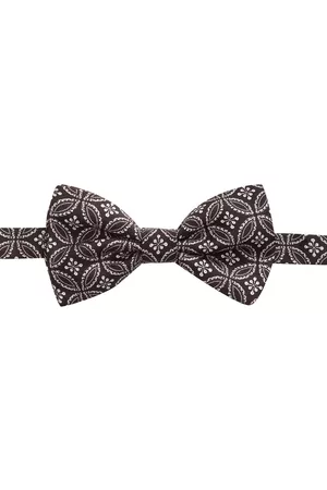 Dolce & Gabbana Printed silk bow tie