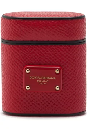 Dolce & Gabbana Mulher Phones - Logo-plaque AirPods case
