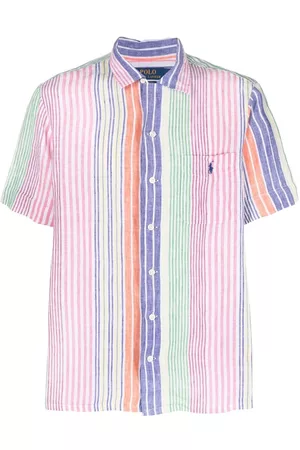 Ralph Lauren Striped short-sleeve linen shirt