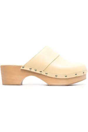 Aeyde Bibi 60mm leather wooden mule