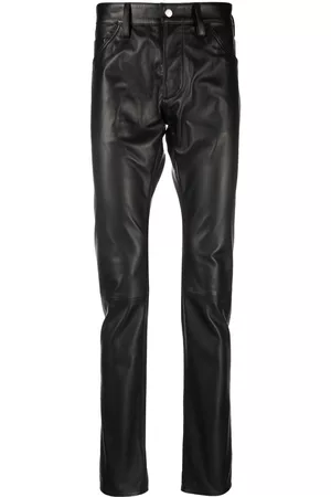 Dsquared2 Skinny-cut leather trousers