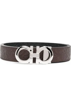Salvatore Ferragamo Logo-plaque belt