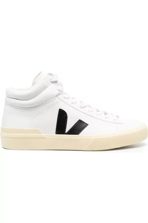 Veja Logo patch high-top sneakers