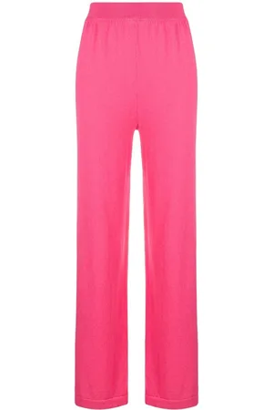 Barrie Straight-leg knitted trousers
