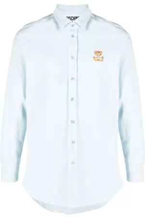 Moschino Teddy Bear-motif long-sleeve shirt