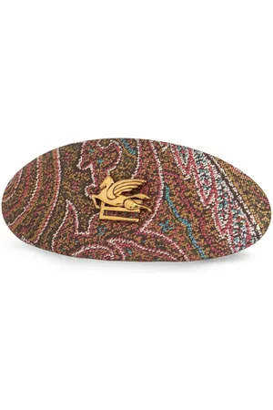Etro Paisley-print silk hair clip