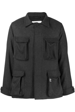The Power for the People Long-sleeve cargo jacket