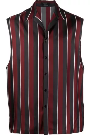 VERSACE Sleeveless silk shirt