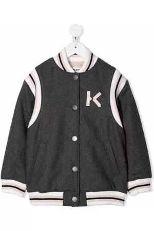 Kenzo Menina Jaquetas Varsity - Tiger-embroidered bomber jacket
