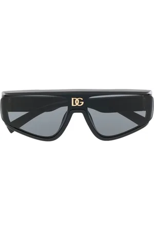 Dolce & Gabbana Square-frame logo-plaque sunglasses