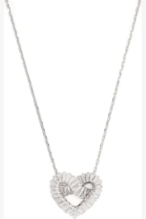 Swarovski Matrix heart-pendant necklace