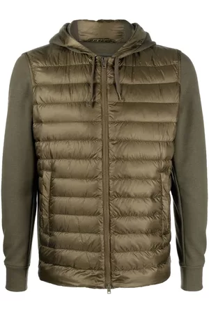 HERNO Two-tone padded jacket