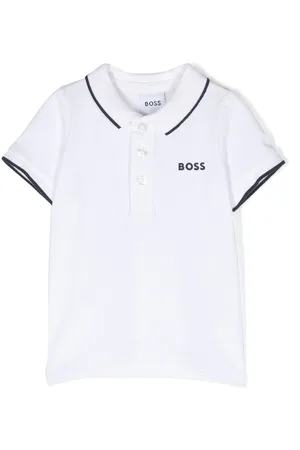 HUGO BOSS Logo-print polo shirt
