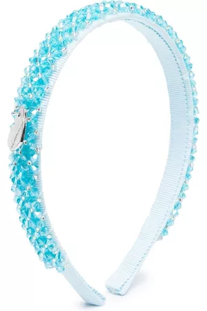 MONNALISA Crystal-embellished headband