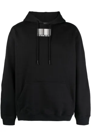 VTMNTS Logo-patch long-sleeve hoodie