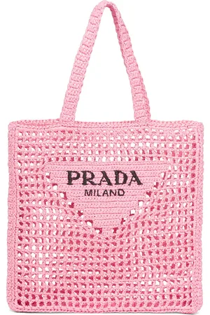Prada Woven tote bag