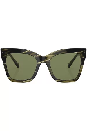 Armani Logo-print square-frame sunglasses