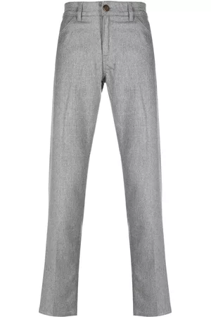 PT Torino Homem Calças Formal - Slim-cut tailored trousers