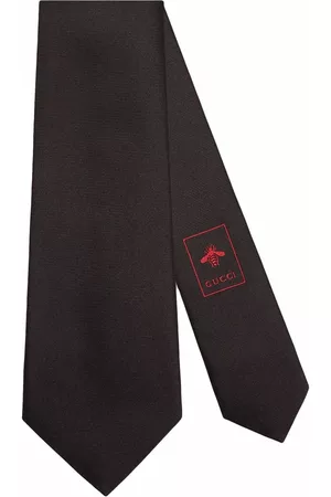 Gucci Homem Laços de Colarinho - Interlocking G silk jacquard tie