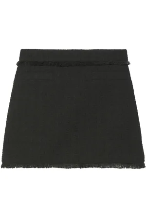Proenza Schouler Tweed knitted mini skirt