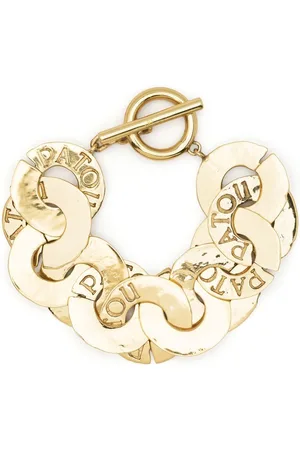 Patou Logo-engraved coin bracelet