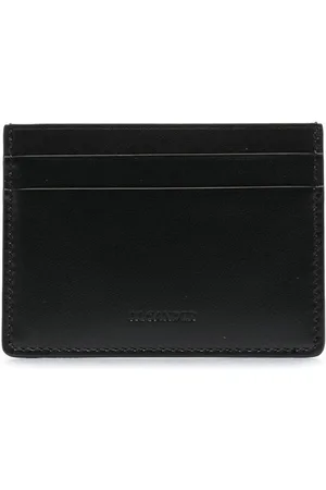 Jil Sander Logo-print leather cardholder