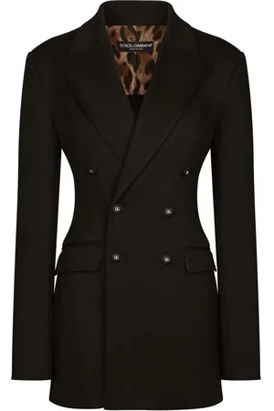 Dolce & Gabbana Milano-rib double-breasted blazer