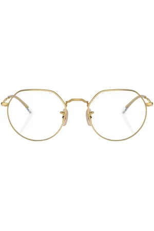 Ray-Ban Jack round-frame glasses