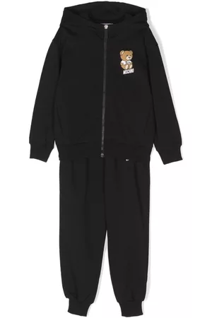 Moschino Menino Fatos de Treino - Teddy Bear cotton tracksuit set