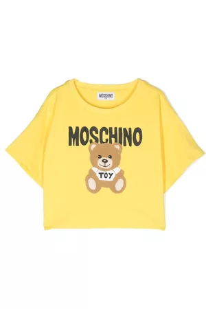 Moschino Menina T-shirts & Manga Curta - Teddy Bear-print T-shirt